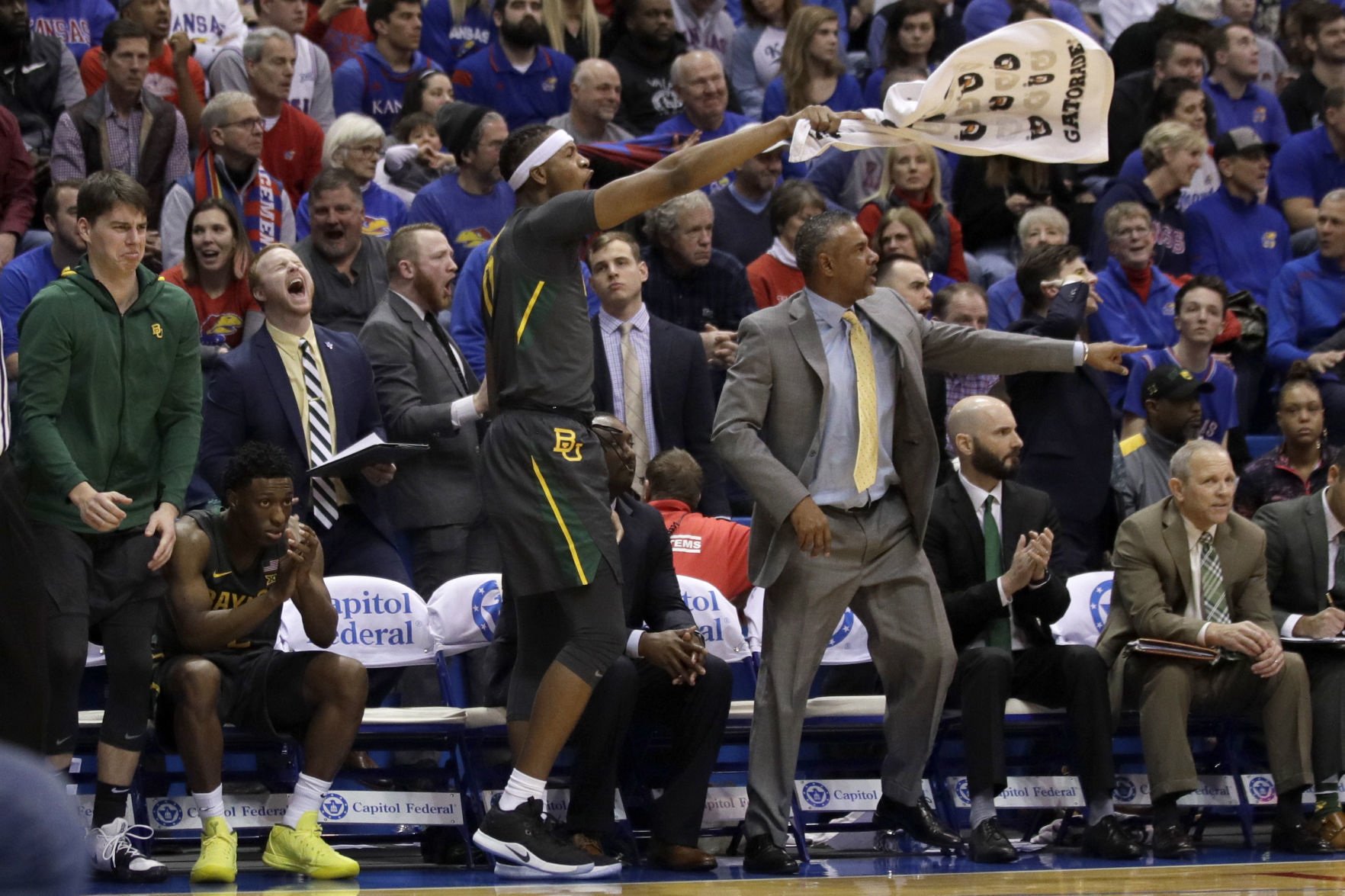 Baylor Kansas Basketball